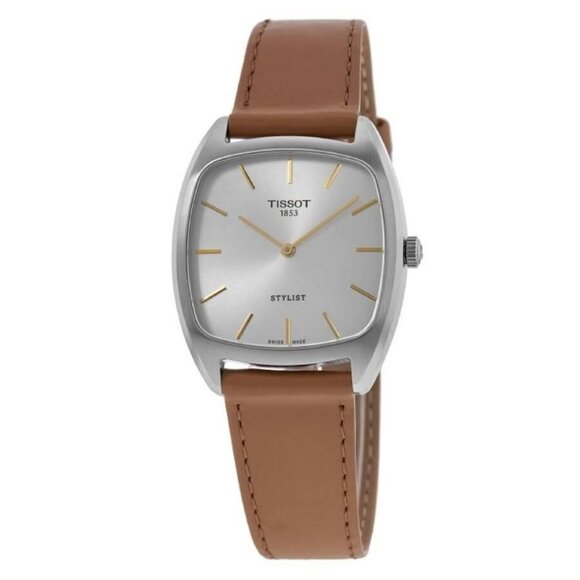 FX03372B NWT Tissot Fashion Ladies Quartz Steel Authentic Watch - Picture 1 of 3